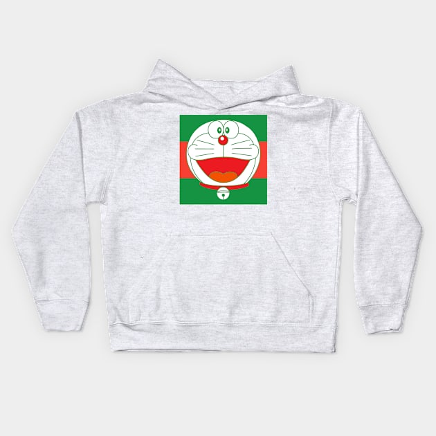 Doraemon X Brand Kids Hoodie by Leonard